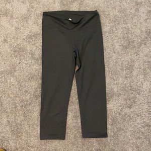 Grey Fabletics Workout Capris